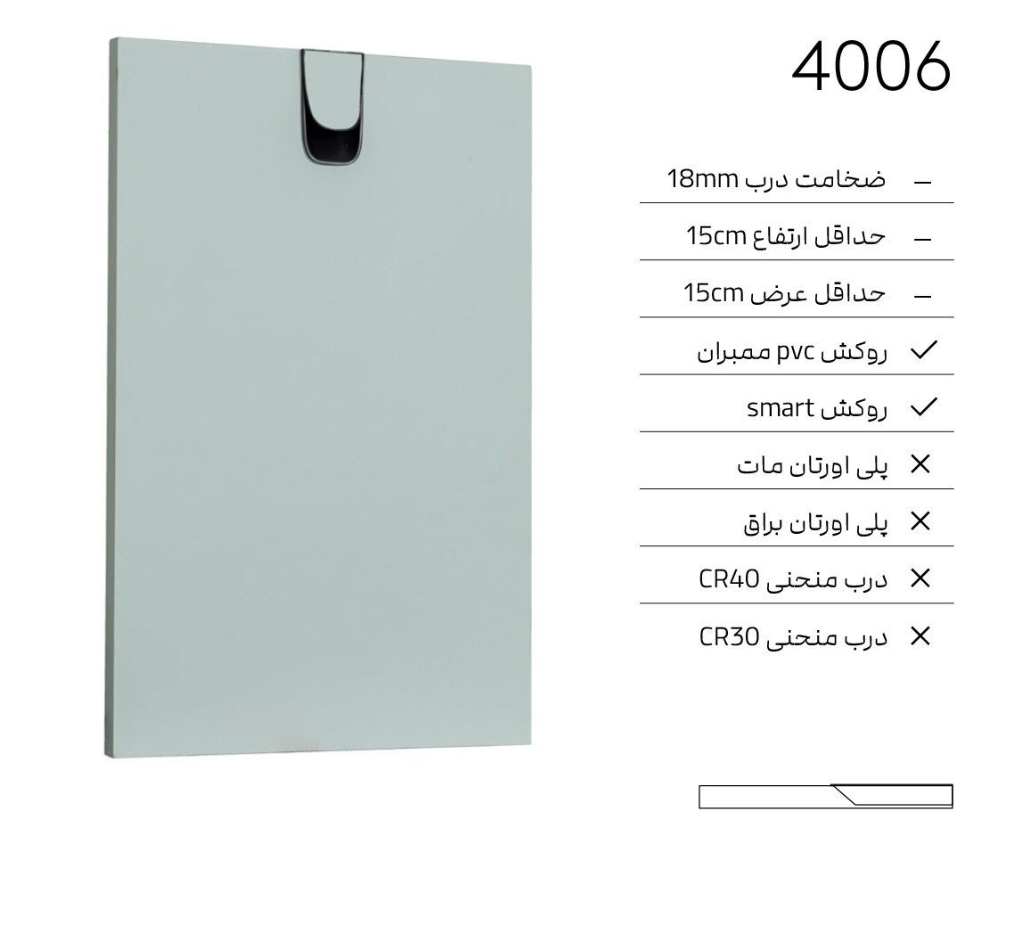 4006 درب کابینت مدرن 4006 - Image 1