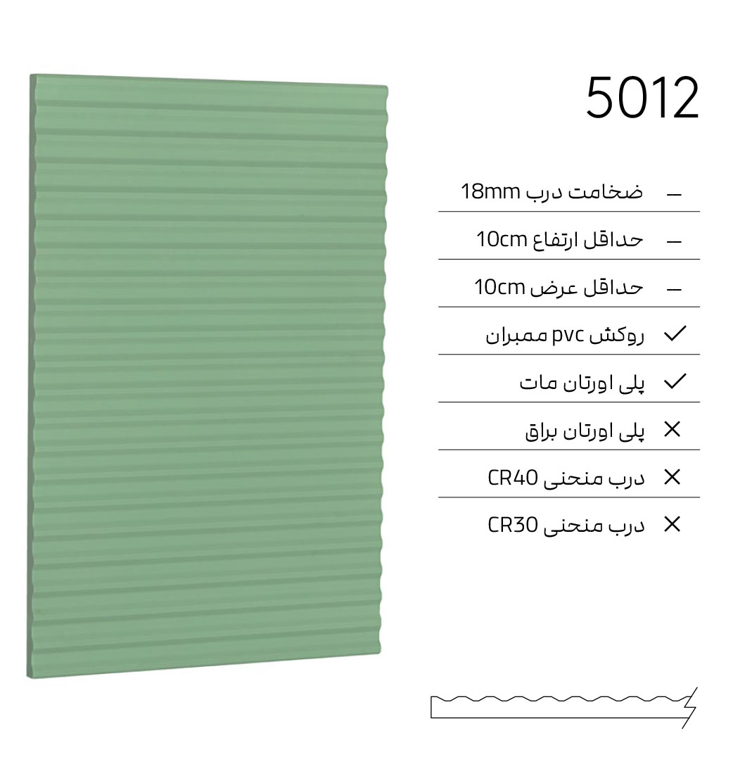 5012 درب کابینت مدرن 5012 - Image 1