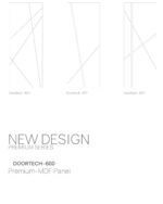 درب پیش ساخته PREMIUM MDF PANEL 617 - Image 2