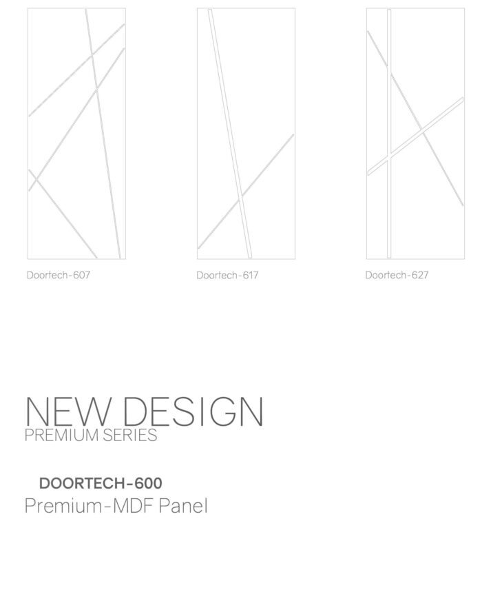 درب پیش ساخته PREMIUM MDF PANEL 627 - Image 2