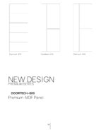 درب پیش ساخته PREMIUM MDF PANEL 614 - Image 2